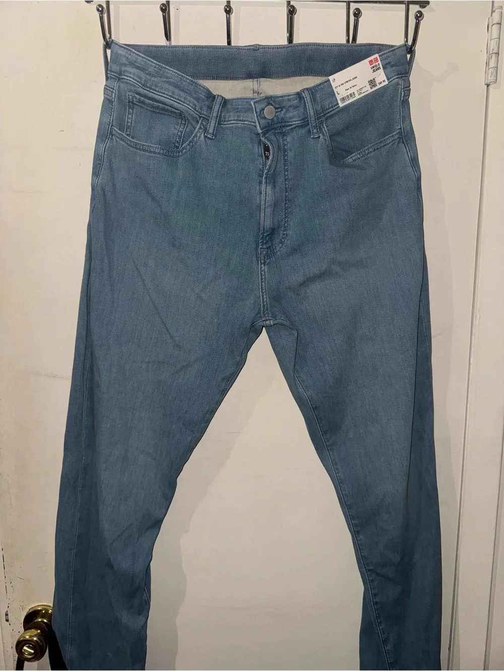 Uniqlo Slim Jeans in Light Blue Denim